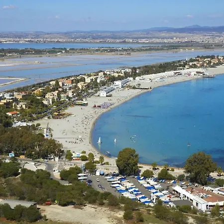 아파트 Casa Maria - Vista Mare, Wi-fi Veloce, Parcheggio Gratuito 칼리아리